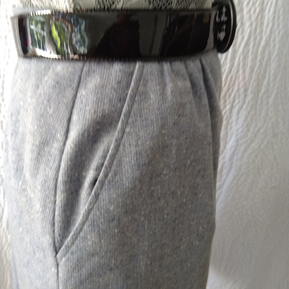 Vintage Country Suburbans Light Blue Wool skirt - Picture 4 of 7